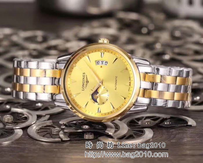 LONGINES浪琴 睿智風範 精緻款 頂級機械男士腕表 WSS2207